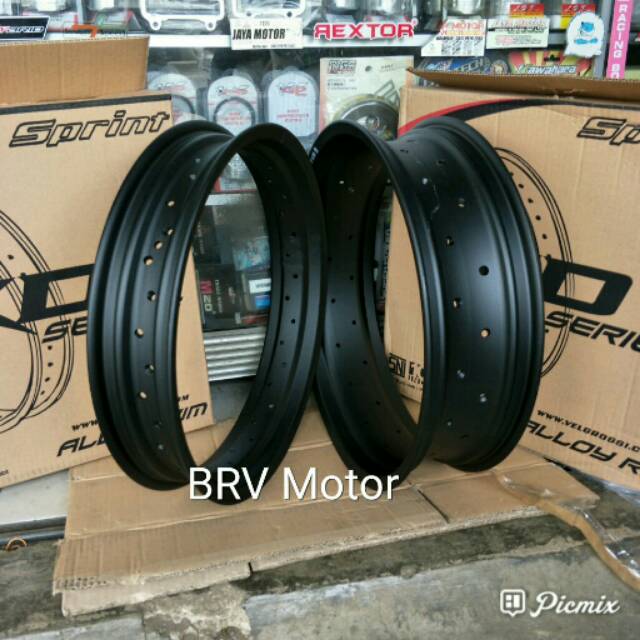 Velg 300-17  350-17 - Velg Rossi 300-17  350-17 Sepasang Ring 17