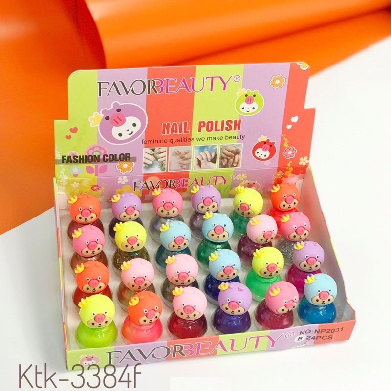 kutek momo mahkota lucu cute warna glossy dan glitter nail polish cute cat kuku