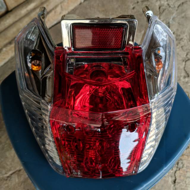 Stop Lamp Honda Supra X 125 Lama Lampu Rem Belakang Supra X 125 Full Fiting Lampu Plus Bohlam Shopee Indonesia