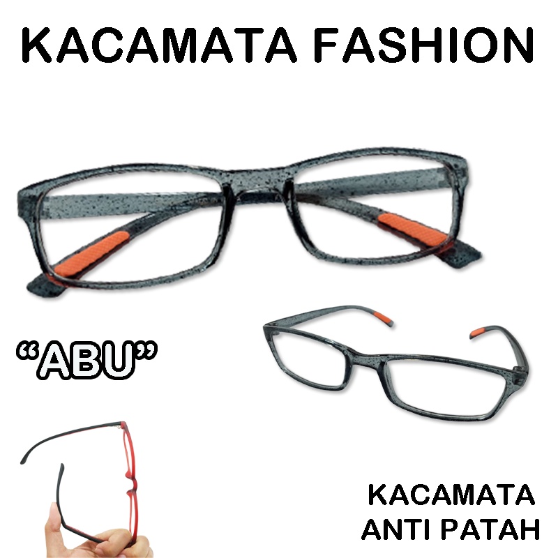 Termurah Kacamata Lentur fashion anti patah lensa normal kaca mata gaya kacamata Design Korea