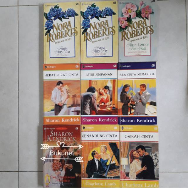 Novel Harlequin (Bekas) - Bagian 3 - Gramedia