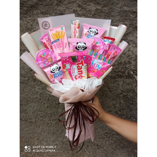 

Bouquet snack Murah / snack bouquet / buket makanan / buket snack