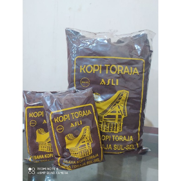 

Kopi Robusta Toraja coffee BUBUK Harum asli 100 % Kopi Toraja (1kg )