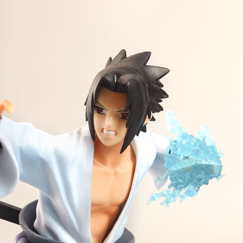 Figure Naruto Uchiha Sasuke Wind Blast Ver Miniatur Pajangan Sasuke Naruto