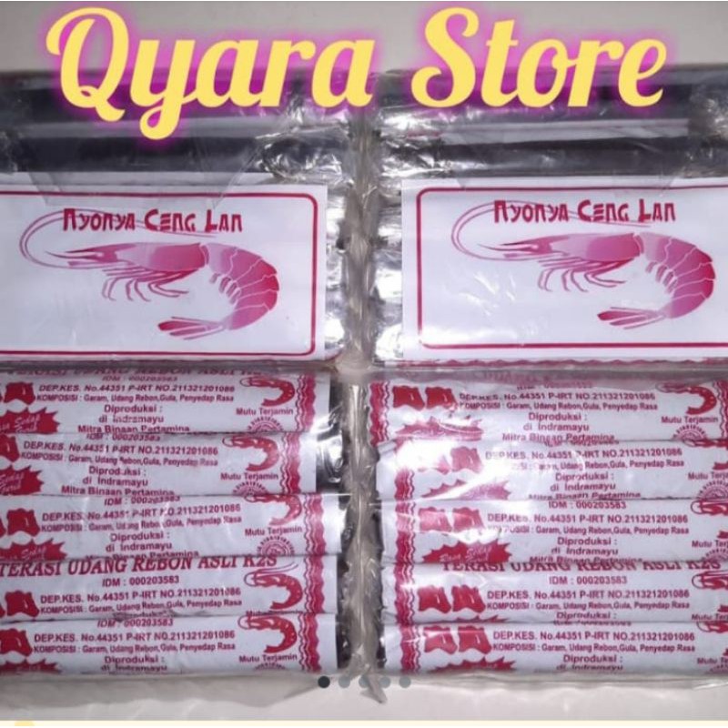 TERASI UDANG KHAS INDRAMAYU CIREBON ISI 5PC