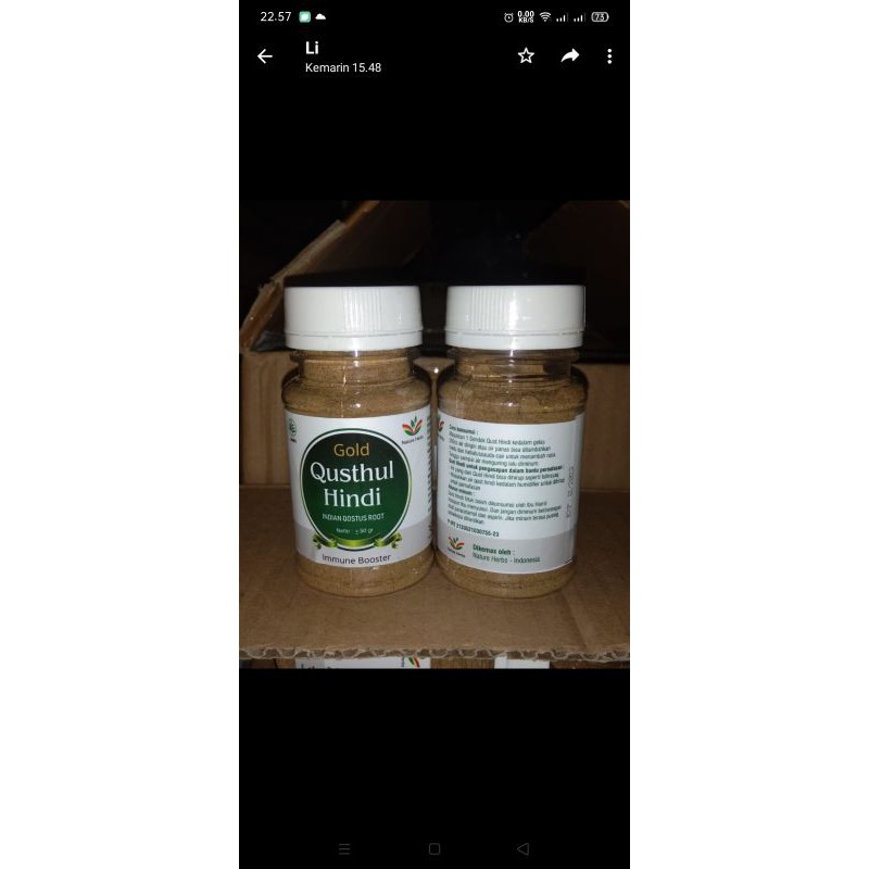 qusthul hindi gold | serbuk