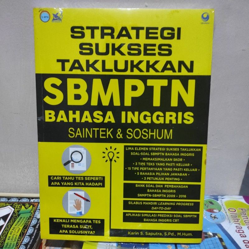 Strategi Sukses SBMPTN Bahasa Inggris SAINTEK & SOSHUM