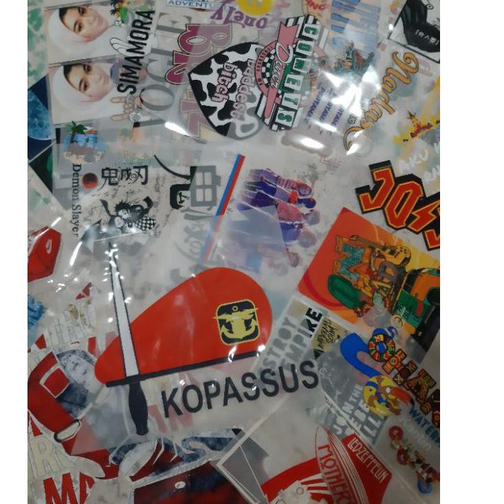 

Dijamin Miring harga.. JASA PRINT DTF A4 A3 Meteran - Cetak Sablon DTF siap press