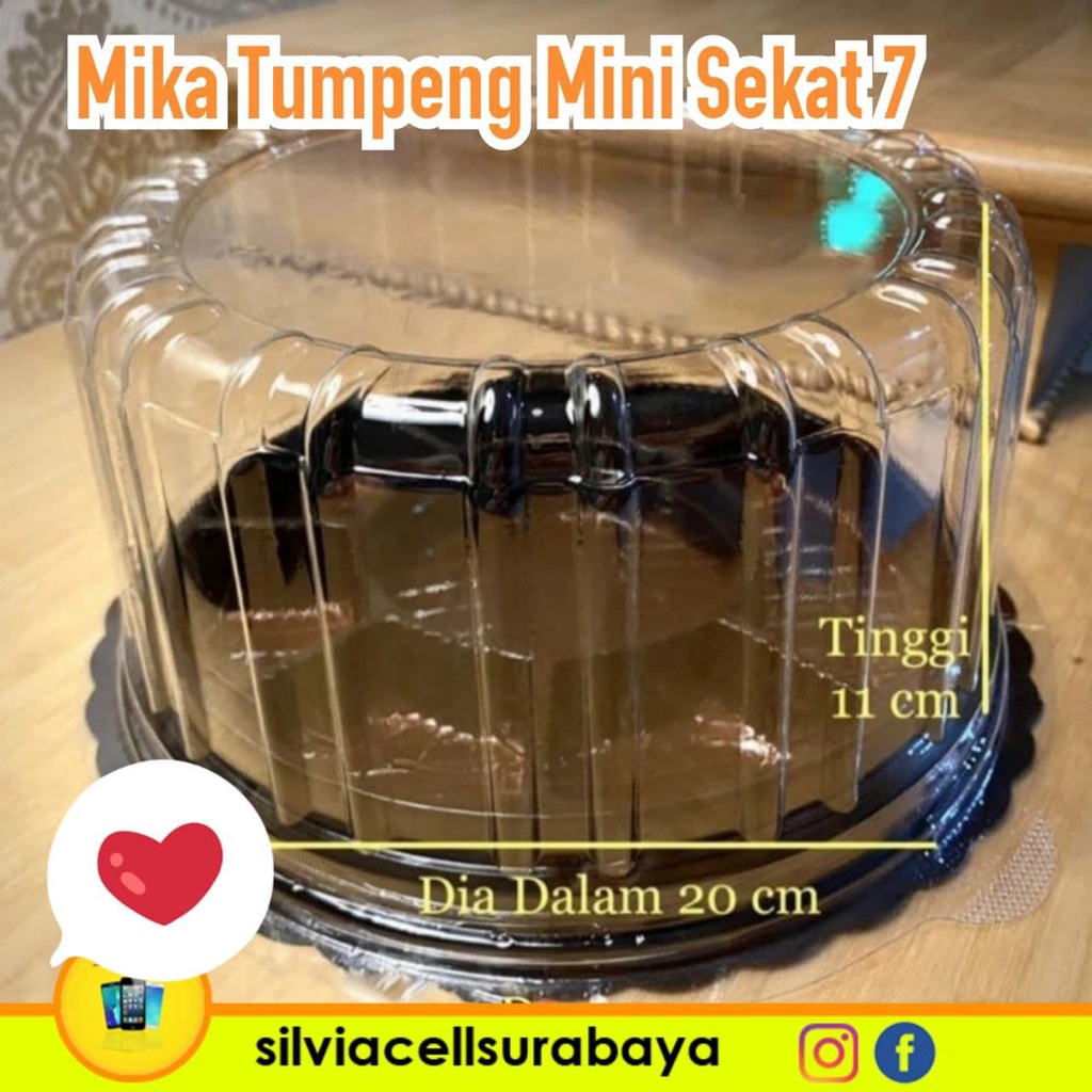 Mika Tumpeng Sekat 7 | Mika Tumpeng Mini Sekat 7 Isi 10pcs