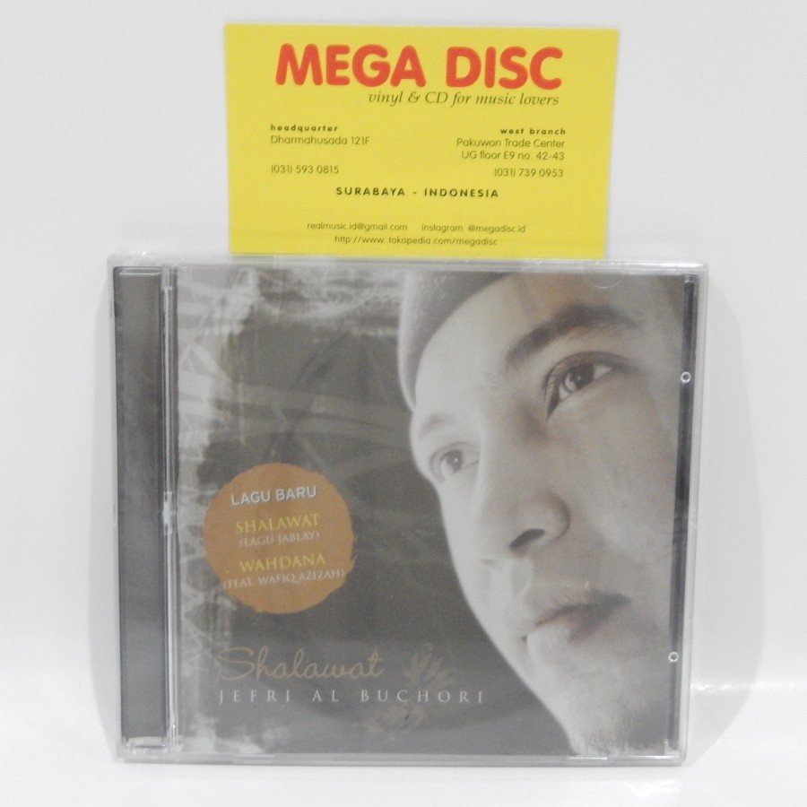 CD Jefri Al Buchori - Shalawat Album Audio Lagu Musik Religi Indonesia