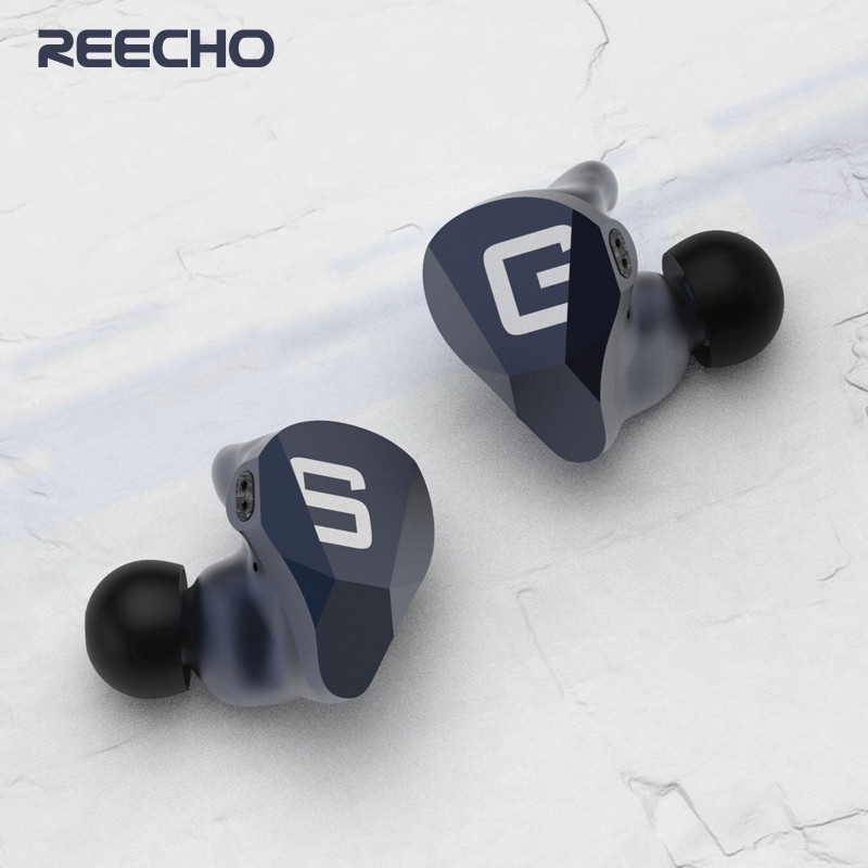 Reecho SG03 Dynamic Driver HiFi SG-03 In-ear Earphone Music Headset Detachable 2Pin 0.78mm Cable