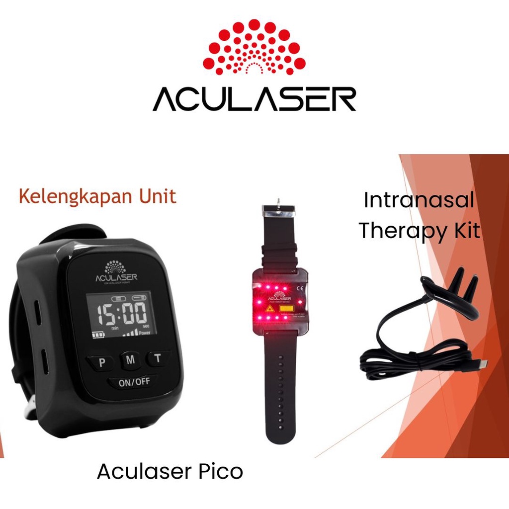 ACULASER PICO 10 TITIK MATA LASER TERAPI MELANCARKAN PEREDARAN DARAH KELUARGA TERBARU DARI DR LASER