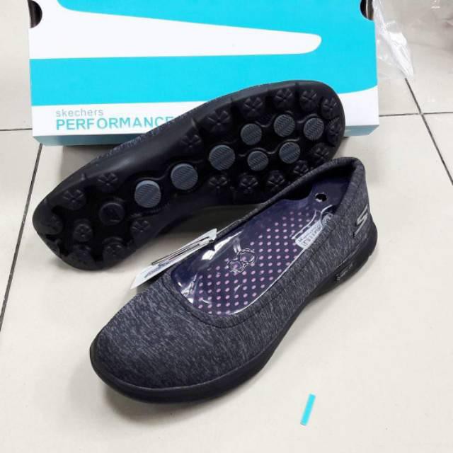 Sepatu Skechers Sketcher Skecher Go Step Balet Canvas + Lengkap Box