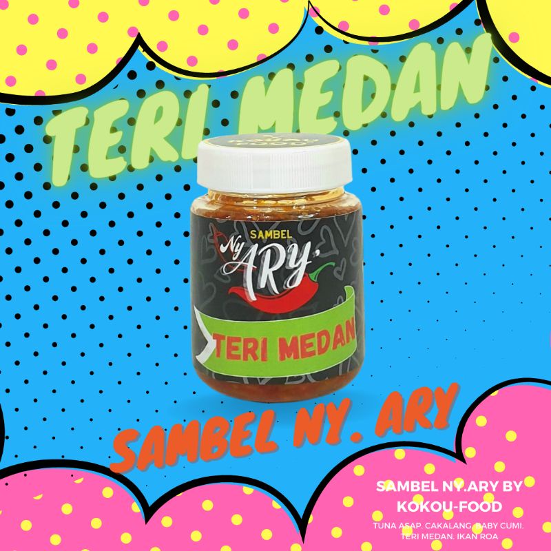 

Sambel Ny. Ary Teri Medan Promo - 180 gram by Kokou Food