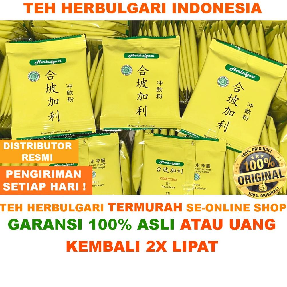 

[KODE BARANG 5737] '' OKTOBER TEH HERBULGARI 100% ASLI ATAU UANG KEMBALI 2X LIPAT