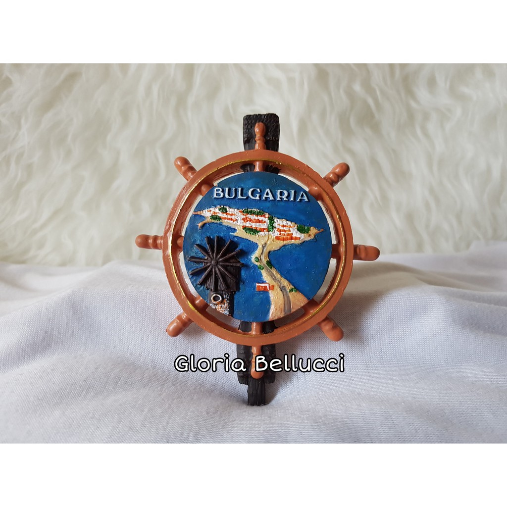 SOUVENIR TEMPELAN MAGNET KULKAS NEGARA BULGARIA EROPA