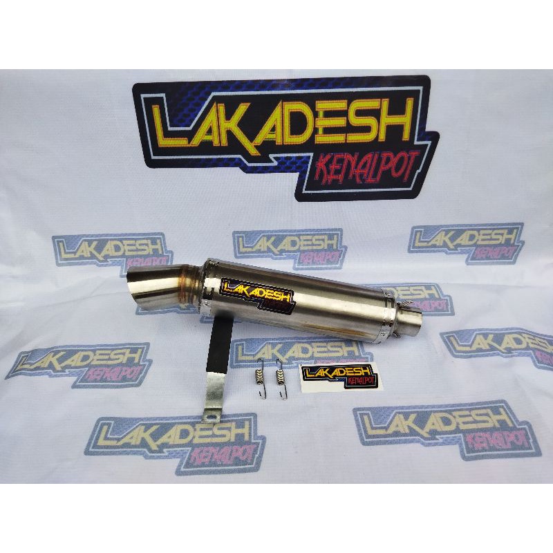 SILENCER KNALPOT LAKADESH CORONG (INLET 38/50) BEAT MIO VARIO AEROX SCOOPY NMAX PCX LEXI ADV GENIO DLL