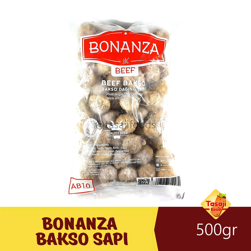 

Bonanza Bakso Sapi AB10 500 Gram