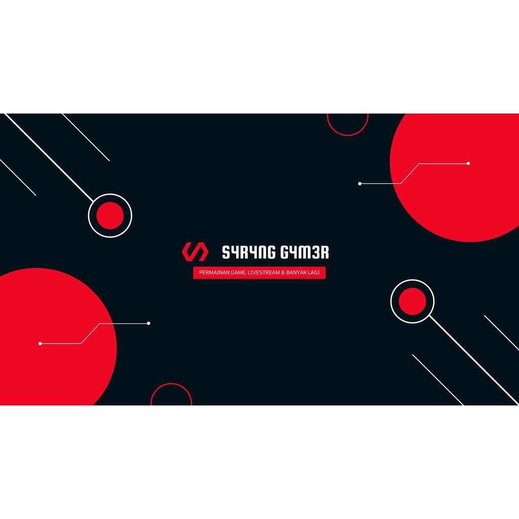 Jasa Pembuatan Banner Murah / Instan / Sederhana untuk Youtube Channel