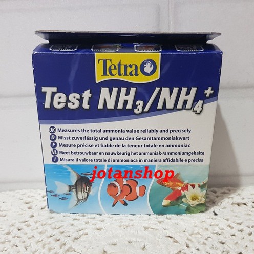 TETRA water test NH3/NH4 (ammonia/ammonium) alat tes air amonia amoniak