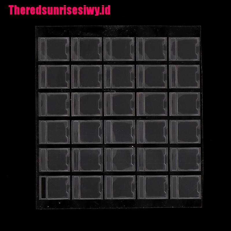 【Theredsunrisesiwy.id】120pcs/set Clear MX Switch Film for Mechanical Keyboard HTV Shaft Film Repair