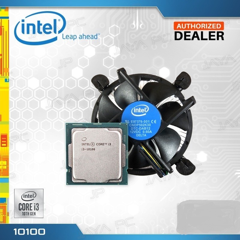 Intel Core I3 10100 TRAY + FAN - LGA 1151