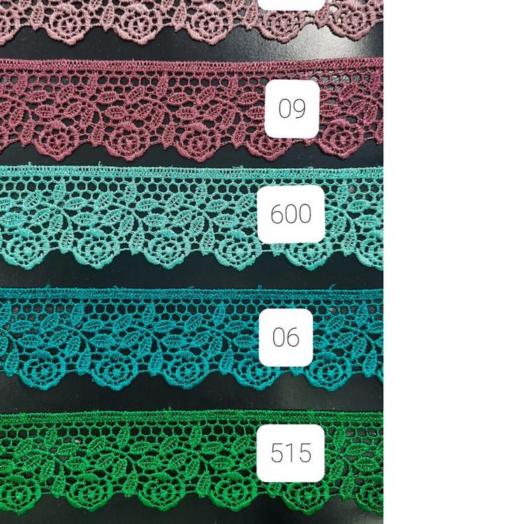 ♩ Kain Renda Bordir Giper 4 cm - (G-47933) - 15yds/13.5meter ✹