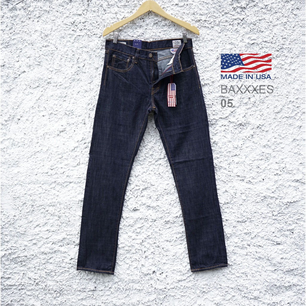 Jeans Levi's 505 | Jeans Pria | Dark Blue | 505AUUSA05