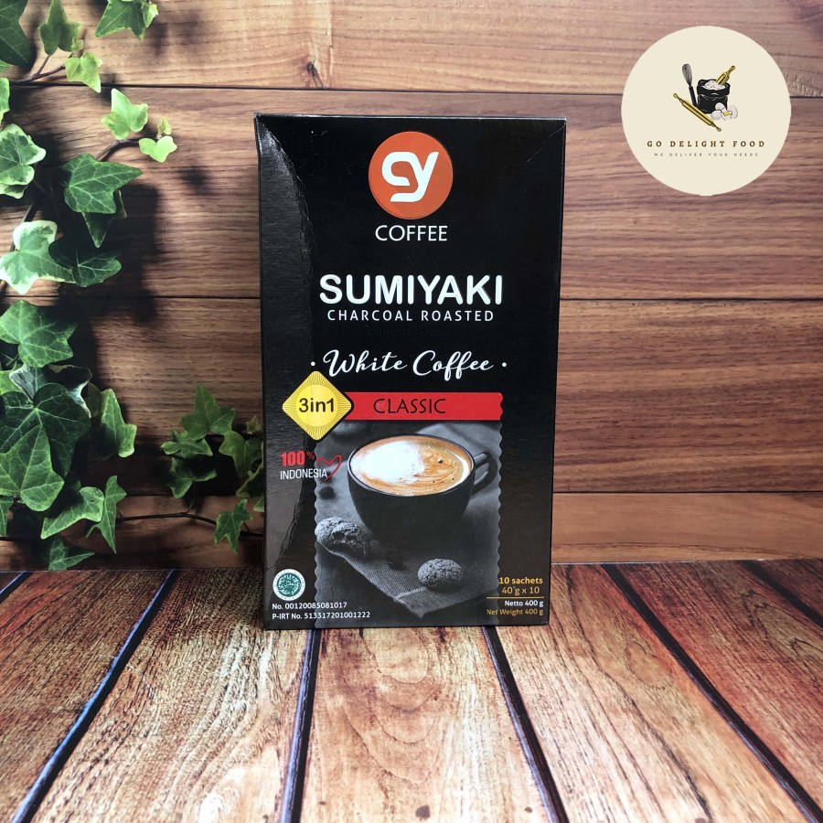 

CY Sumiyaki / White Coffee - 10 Sachets (Charcoal Roasted)