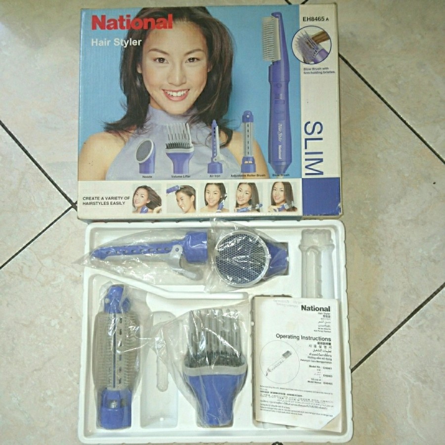 Hair styler part merk national EH 8465 slim