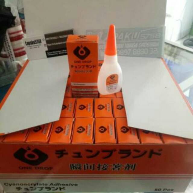 

LEM KOREA / LEM HANDSOME CYANOACRYLATE power Glue(serba guna)