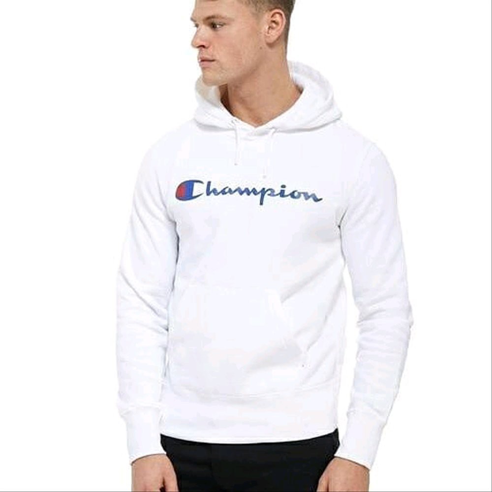 Jaket Champion Premium Hoodie Fleece Tebal Bordier