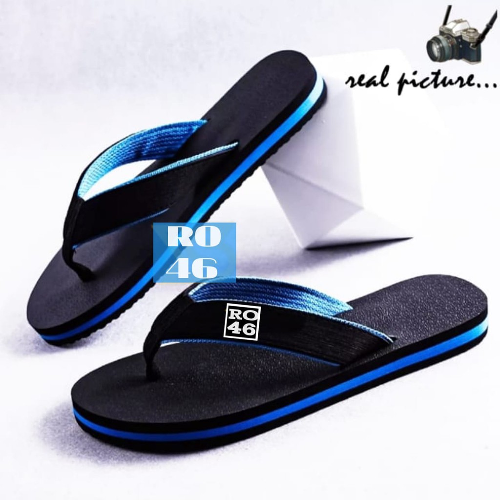 sandal jepit pria trendy / sandal pria terlaris / bisa bayar di tempat / bisa COD / sendal pria kere