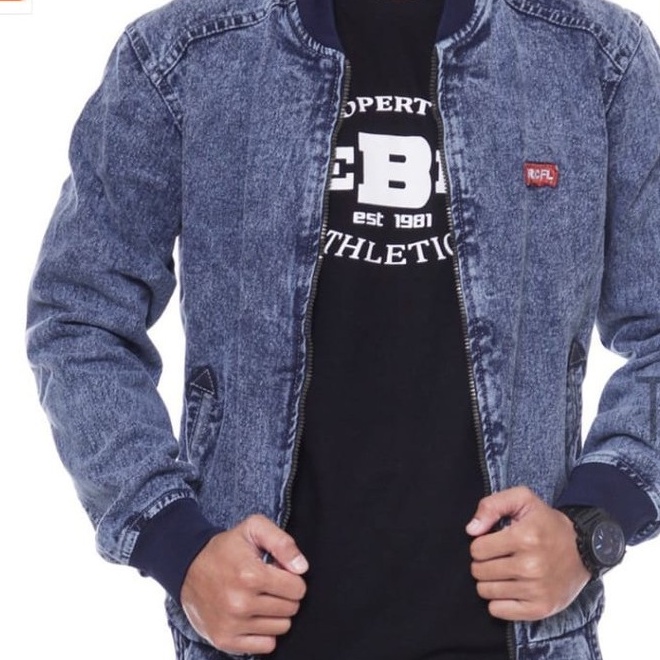 Erigo Coach Jacket Your Mind Black Semi Parka / [SIAP KIRIM] JAKET JEANS SLETING PRIA COWOK