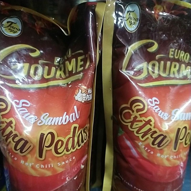 gourmet saus extra pedas 1kg