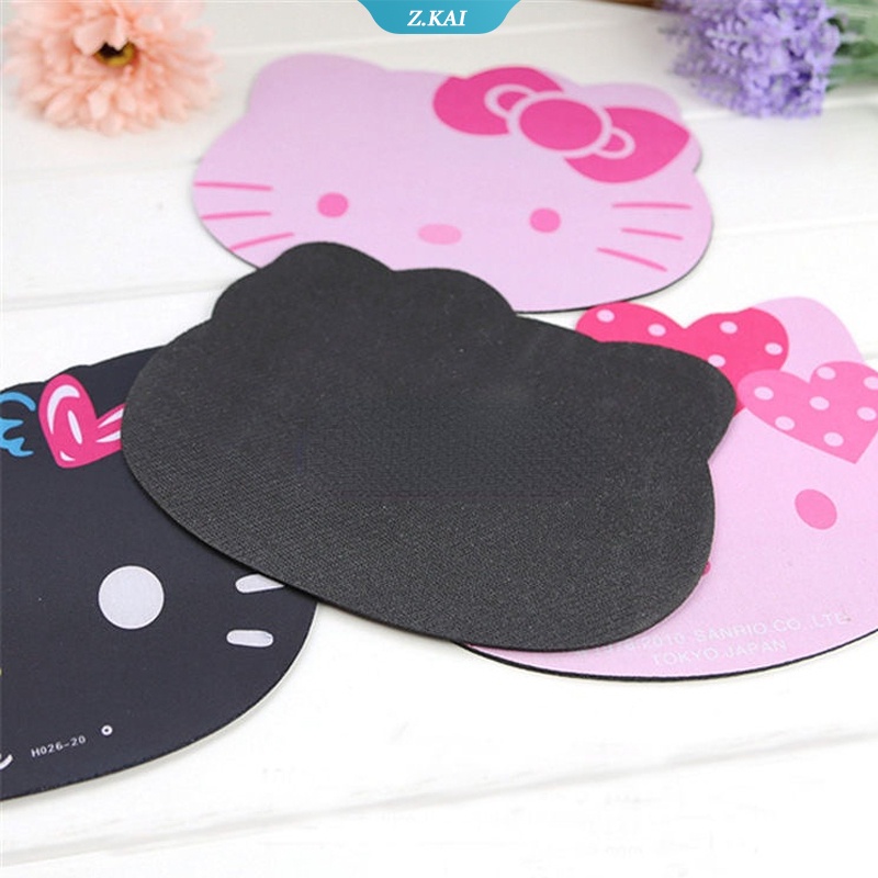 Mouse pad Motif Hello kitty Anti slip Untuk Meja Komputer