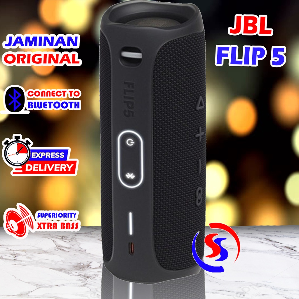 SPEAKER BLUETOOTH JBL FLIP 5 GARANSI RESMI