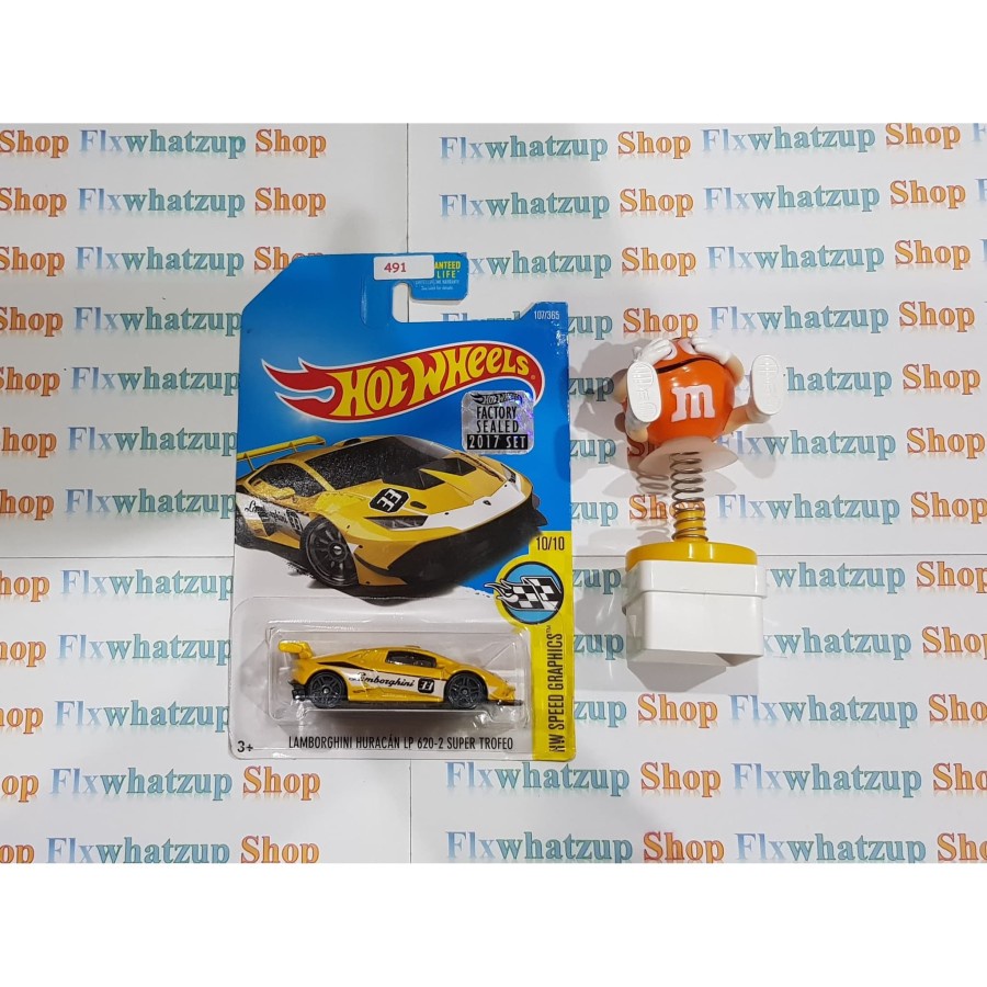 Hot Wheels Lamborghini Huracan LP620-2 - YELLOW FACTORY SEALED