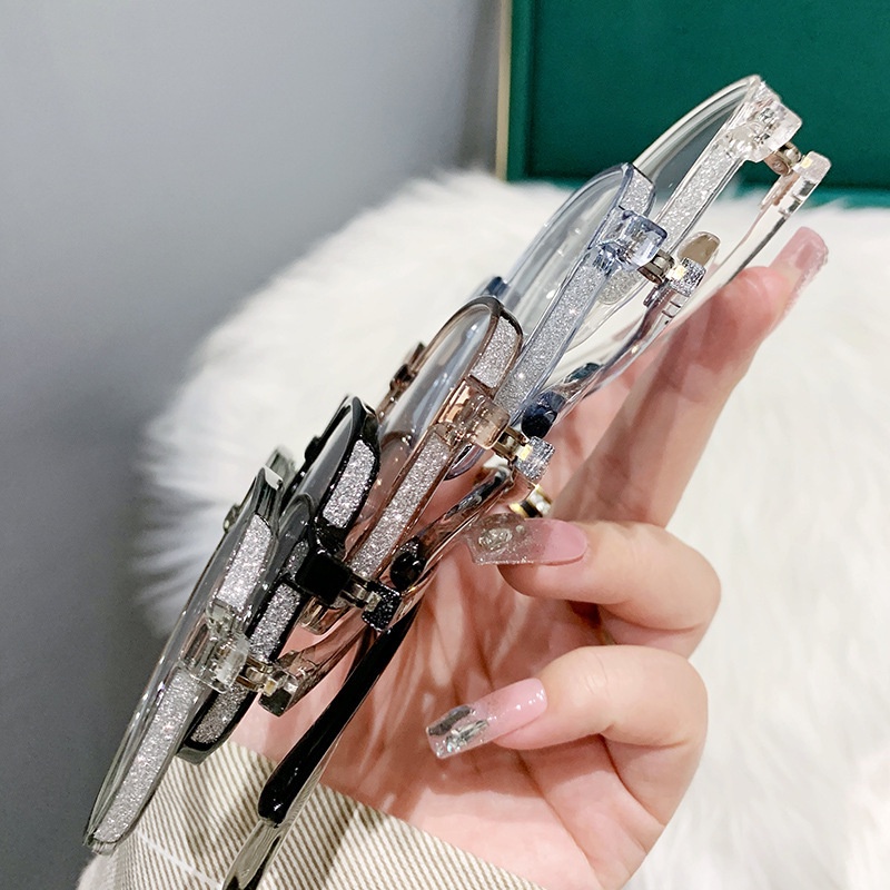 Kacamata Polygonal anti blue light Gaya Eropa Dan Amerika Untuk Wanita