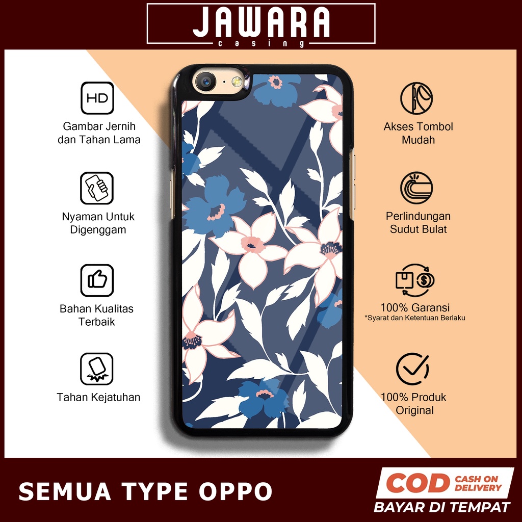 Case Oppo A57 A39 Case Hp Oppo A57 A39 Premium Glossy Jawara Casing [FLWR] Casing Hp Aesthetic Kesin