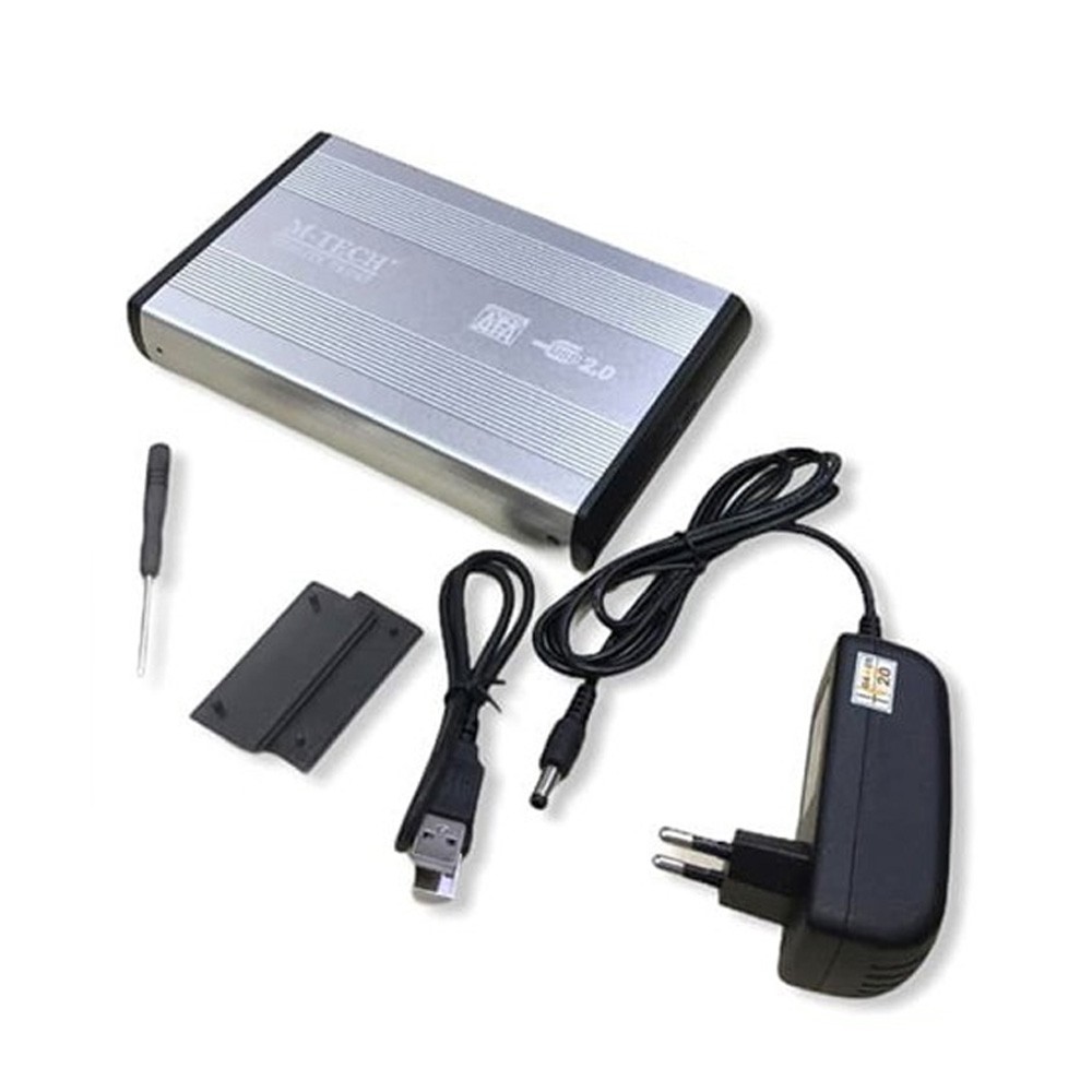 DOCKING HARDISK PC 3.5 INCH M-TECH HDD EXTERNAL CASE 3.5" SATA USB 2.0