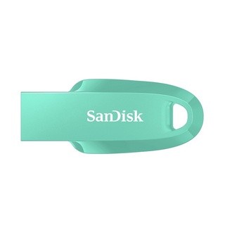 SanDisk Ultra Curve CZ550 USB Flashdisk 256Gb USB 3.2 - Mint Green