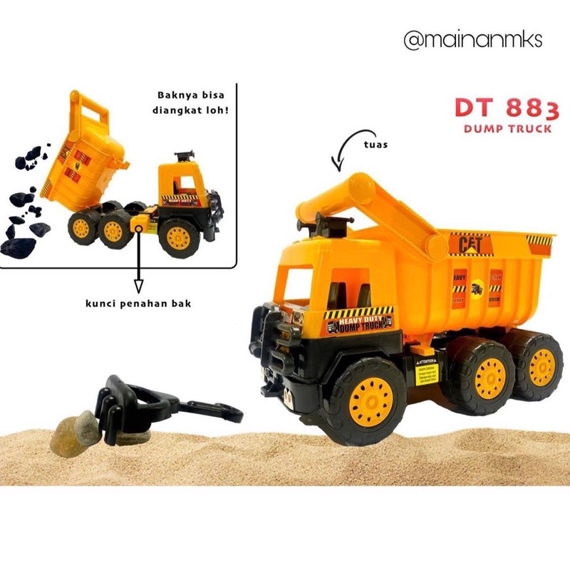 MOBIL TRUCK EXCAVATOR DT 883