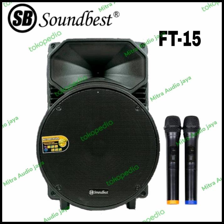 Portabel Wireless Original Soundbest Ft 15 Speker Soundbest Ft15
