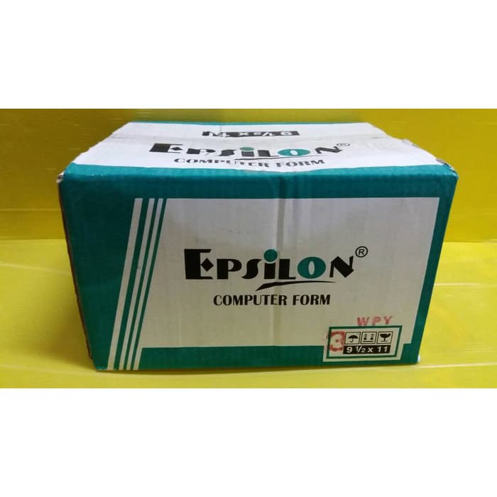 

Epsilon Continuous Form 9 1/2 x 11 3 Ply (K3) | Kertas Komputer