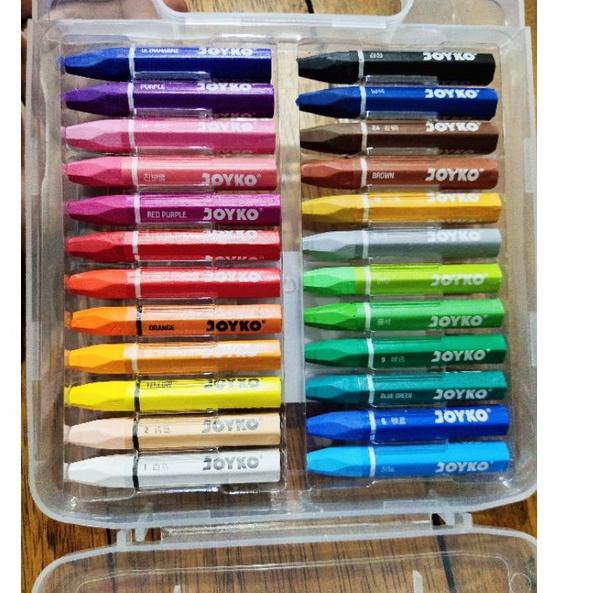 

Super Produsen Crayon Oil Pastel Joyko 24 warna (1 pcs)