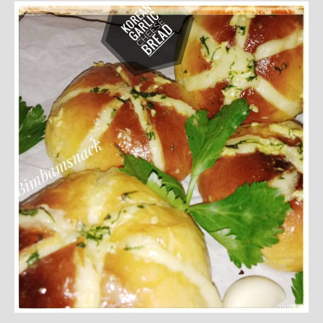 

Korean Garlic Cream Cheese Bread isi 2 (PO H-2)