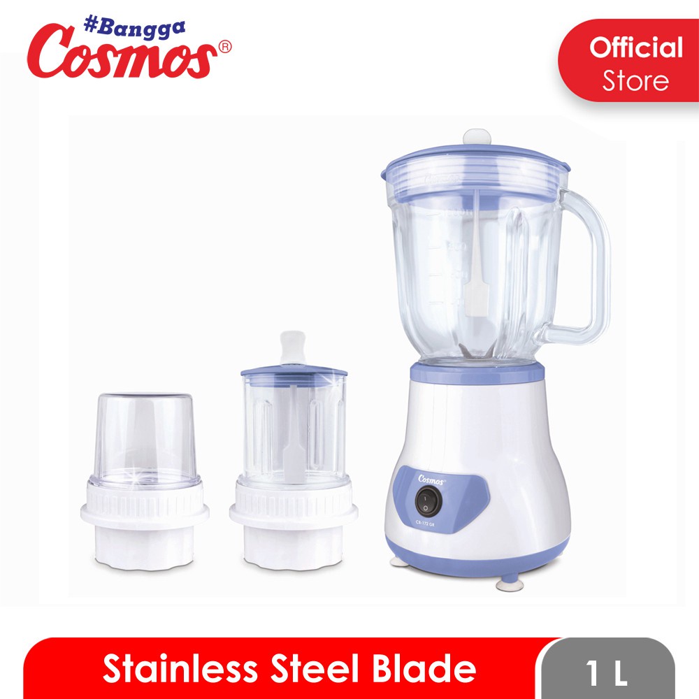 Cosmos CB-172-GR.Blender Beling 3 Gelas 1 Liter Garansi Resmi