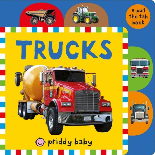 Priddy Books - Pull The Tab: Trucks