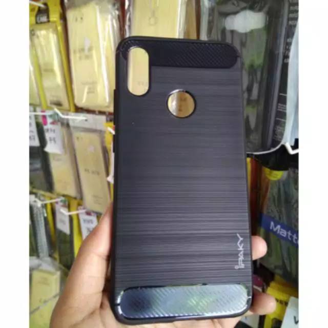 CASE IPAKY CARBON XIAOMI REDMI 7 SOFT CASE IPAKY XIAOMI REDMI 7